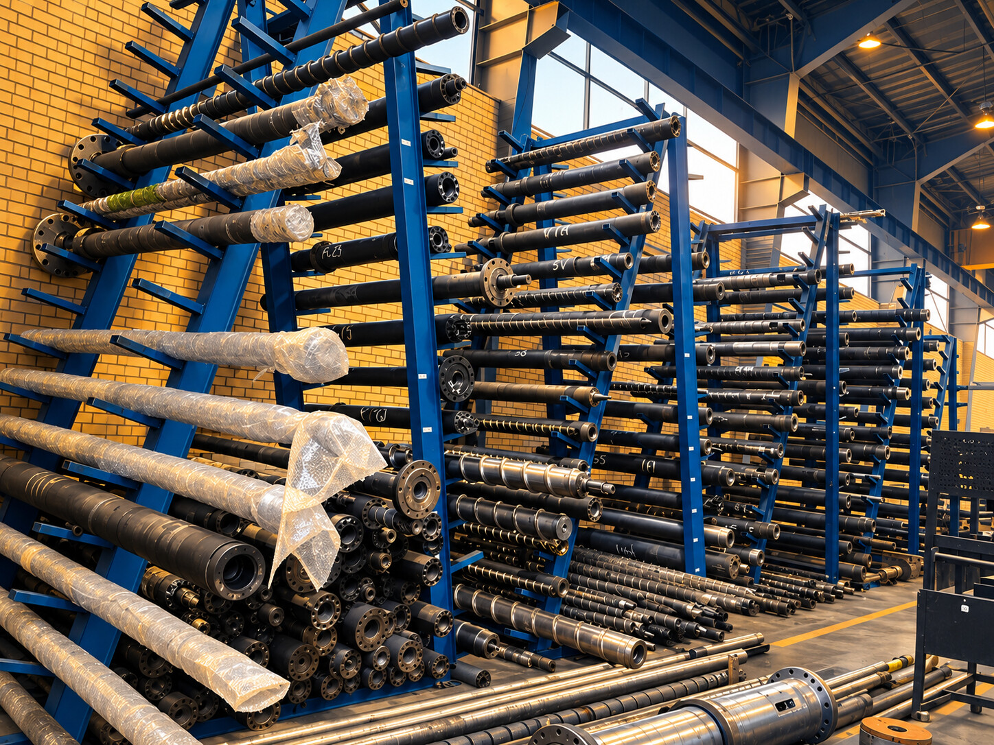 Kani Plast Shiller manufacturing facility — precision bimetal barrel and screw production in Isfahan, Iran
